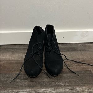 Xappeal Black Booties Size 10 Pre-Owned